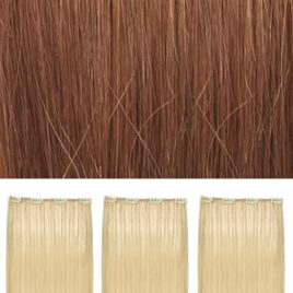 She Extensões Cabelo Adesivas Clip Three Easy - 12