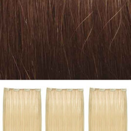 She Extensões Cabelo Adesivas Clip Three Easy - 8