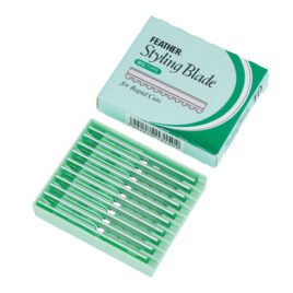 Lâmina Ripar Feather Verde 10 Unidades