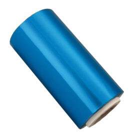 Rolo Alumínio Cabelo Azul - 13cm