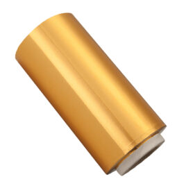 Rolo Papel Alumínio Dourado - 13cm