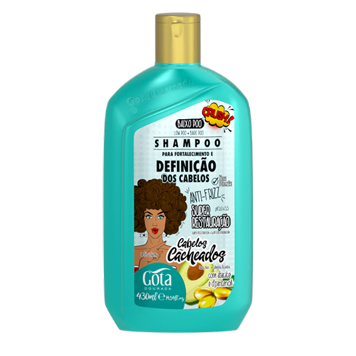 Gota Dourada Shampoo Definição Cabelos Cacheados 430ml