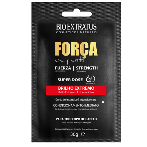 BioExtratus Loção Capilar Com Força Pimenta 30Gr