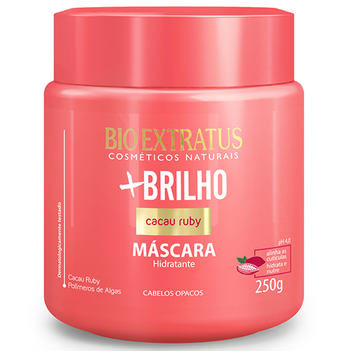 BIOEXTRATUS MASCARA MAIS BRILHO 250GRAMAS