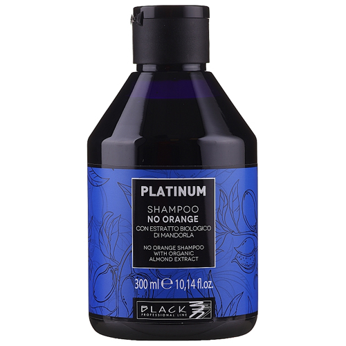 Black Line Shampo Platinum No Orange - 300ml