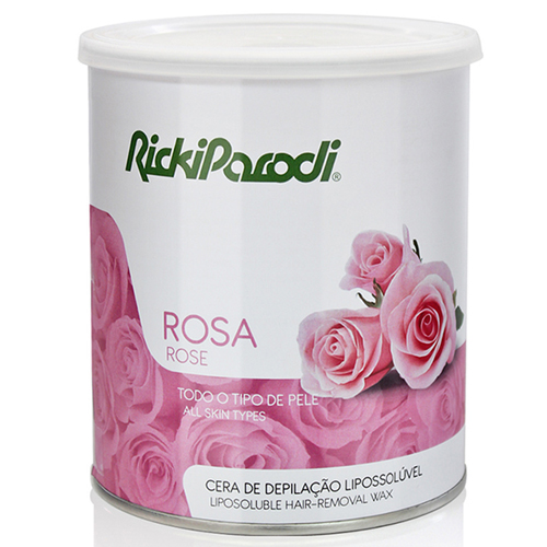 Cera Lata Ricki Parodi Lipossoluvel Rosa -800 Gramas