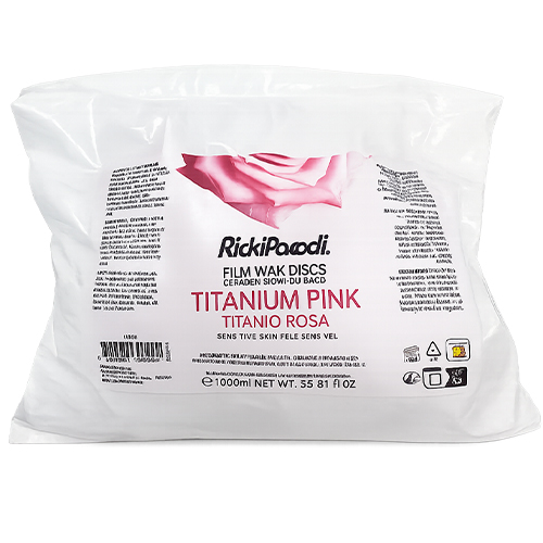 Cera Quente Rickiparodi Titânio Rosa 1 Kg