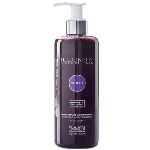 Máscara Capilar Colorante Emmebi Illumia Violeta 300ml