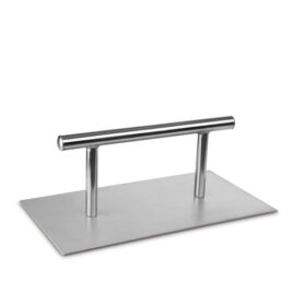 Apoia Pés Bancada Cabeleireiro Inox