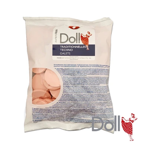 Doll Cera Depilatória Disco Rosa 1kg