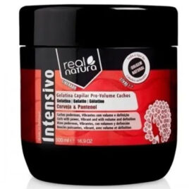 Real Natura Gelatina Capilar Pro Bomba Cachos 500ml