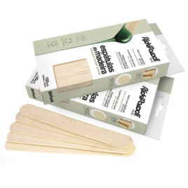 Espátula Cera Madeira Ricki Parodi - 100 Unidades