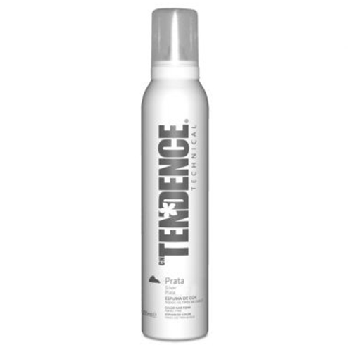 Tendence Espuma de Cor Prata 200ml