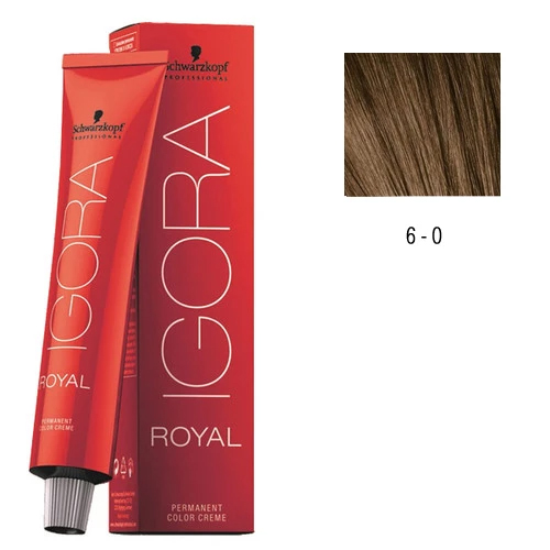 Coloração Igora Royal 60ml - 6.0