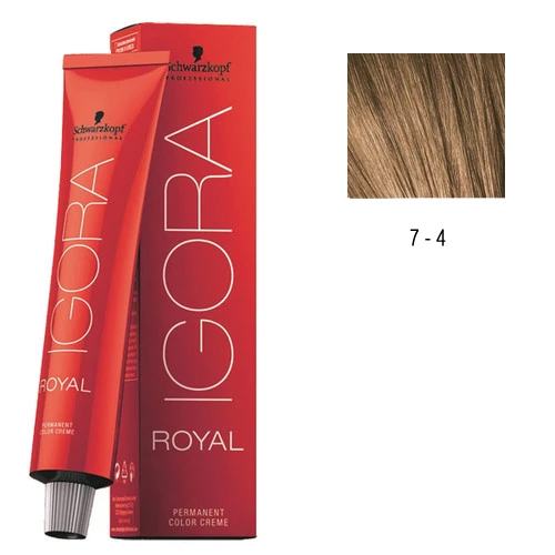 Coloração Igora Royal 60ml - 7.4