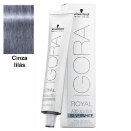 Coloração Igora Royal 60ml - Absolute Silverwhite Cinza Lilás