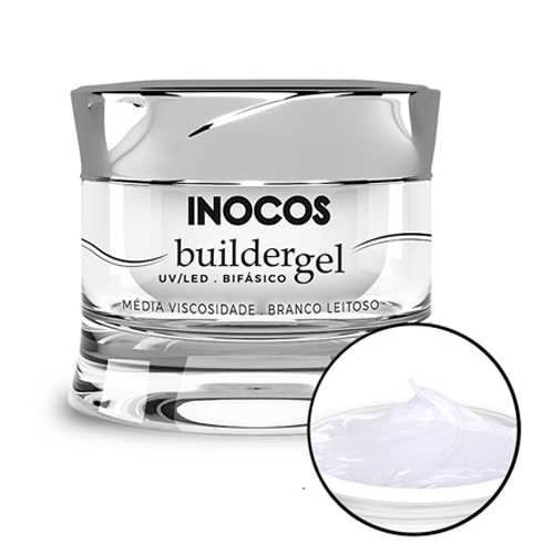 Inocos Gel de Construção Branco Leitoso Média Viscosidade - 50g