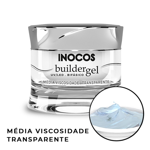 Inocos Gel de Construção Transparente Média Viscosidade