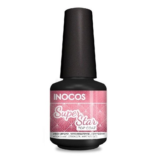 Verniz Gel Inocos Top Coat Super Star