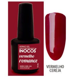 Verniz Gel Inocos Vermelho Romance