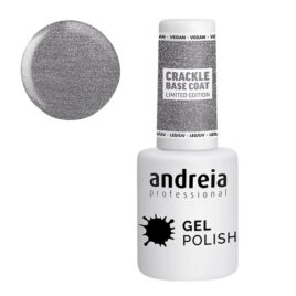 Andreia Verniz Gel Base Coat Crackle Effect Silver CBS
