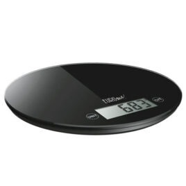 Balança Digital Redonda Preta - 04803