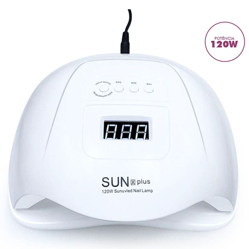 Catalisador Unhas LED UV Sun Plus 120W