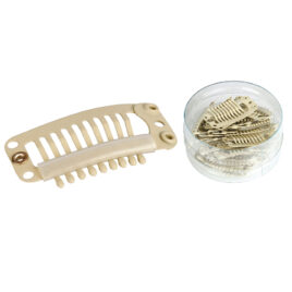 Clip para Extensões Bege 25 Unidades