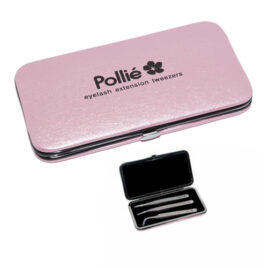 Estojo com 3 Pinças para Pestanas