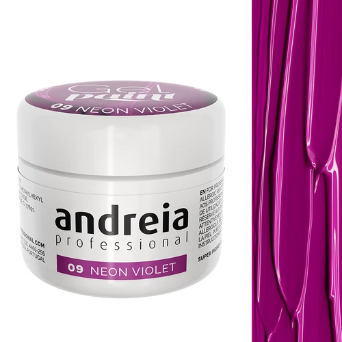 Andreia Gel Paint Neon Violet