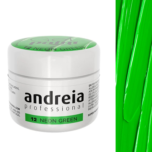 Andreia Gel Paint Neon Green