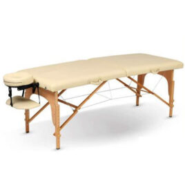 Marquesa Portátil Madeira Beje 2 Corpos