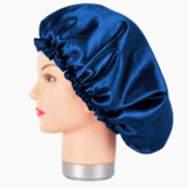 Touca Cetim Anti frizz Azul