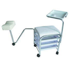 Banco Manicure Com Apoia Pés