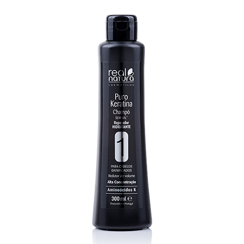 Real Natura Shampoo Puro Keratina 300ml