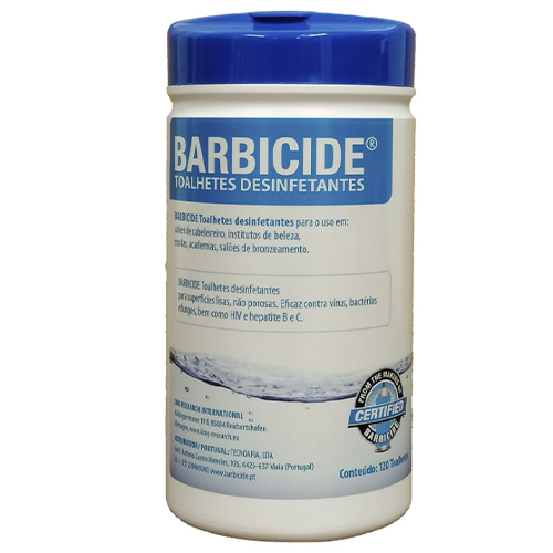 Barbicide Toalhetes Desinfetantes 120 unidades