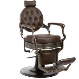 Cadeira De Barbeiro Mae Bronze