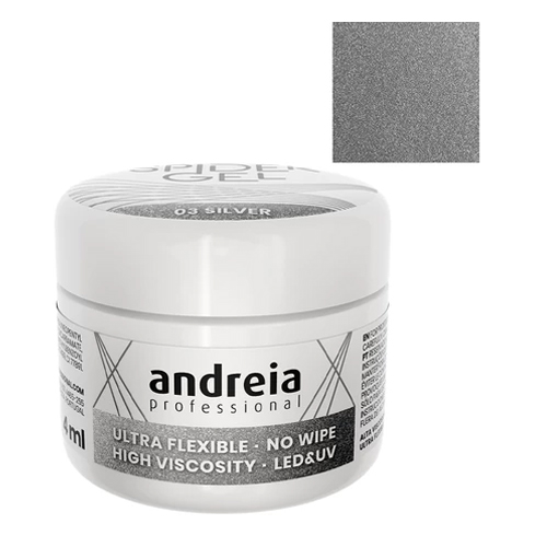 Andreia Spider Gel 03 Silver