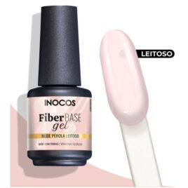 Inocos Fiber Base Gel Nude Perola Leitoso