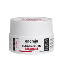 Builder Gel Medium Viscosity Soft Pink 22g