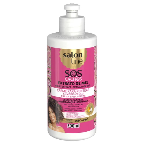 Salon Line Creme Pentear Cachos Intensos SOS 300ml