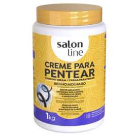 Salon Line Creme Para Pentear Brilho Molhado 1kg