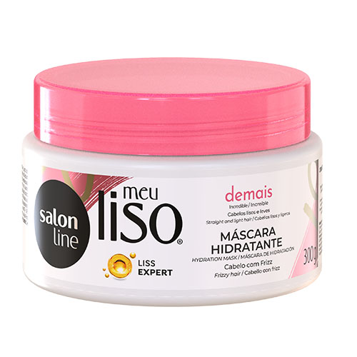 Salon Line Meu Liso Demais Máscara 300ml