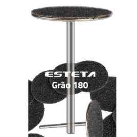 Esteta KIT Lixa Pés para Micromotor Grão #180 - Base 25mm