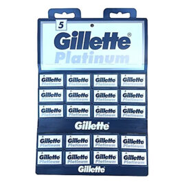 Laminas Barbear Gillette Platinum - 20x5 = 100 Unidades
