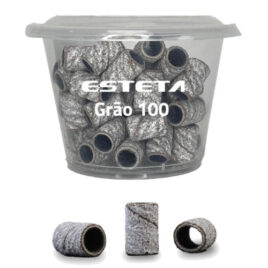 Recarga Tubo Abrasivo para Mandril Grão #100 Esteta - 50 Unidades
