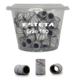 Recarga Tubo Abrasivo para Mandril Grão #180 Esteta - 50 Unidades