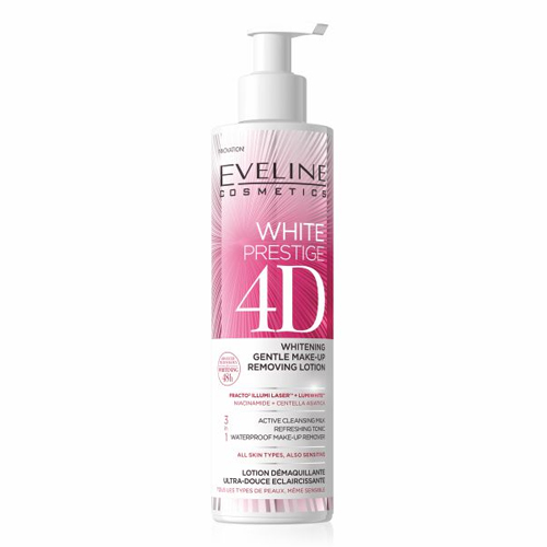 Eveline Loção Desmaquilhante White Prestige 4D 245ml