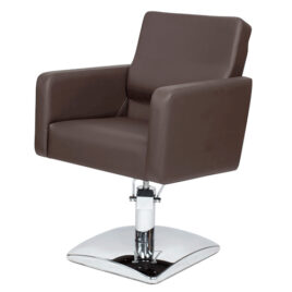 Cadeira de Cabeleireiro Neo Beauty Iris Marron Chocolate Mate