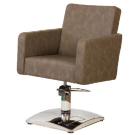 Cadeira de Cabeleireiro Neo Beauty Iris Marron Grisaceo